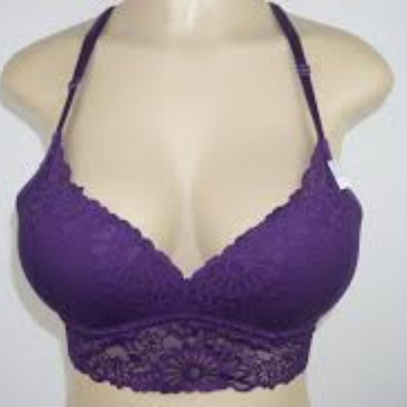 NWT- VS PINK LACE PUSH UP BRALETTE- 1 LEFT - Picture 3 of 4